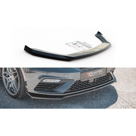 Body kit a vizuální doplňky Přední splitr V.7 Seat Leon Cupra / FR Mk3 FL | race-shop.cz
