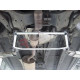 Rozpěry Nissan Murano 2WD 06+ UltraRacing Spodní rozpěra "H-Brace" přední podlahy - 4-bodová | race-shop.cz