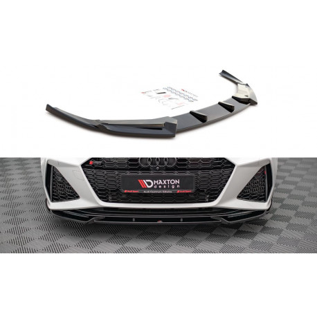 Body kit a vizuální doplňky Přední splitr V.1 Audi RS6 C8 / RS7 C8 | race-shop.cz