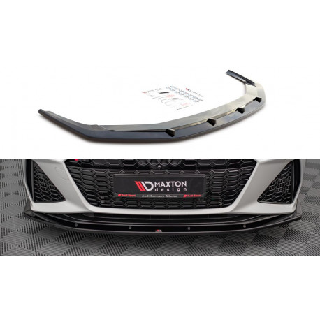 Body kit a vizuální doplňky Přední splitr V.2 Audi RS6 C8 / RS7 C8 | race-shop.cz