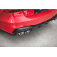 Body kit a vizuální doplňky Zadní difuzor + imitace výfuku Audi A7 C8 S-Line | race-shop.cz