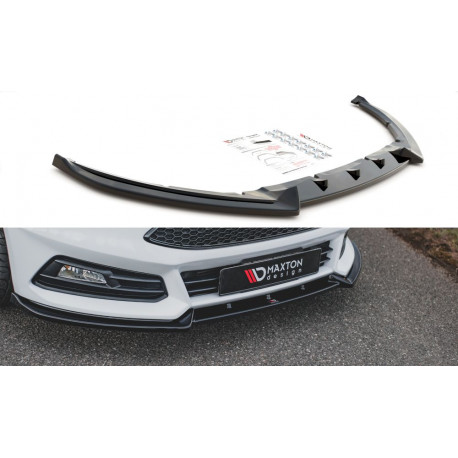 Body kit a vizuální doplňky Přední splitr V.4 Ford Focus ST Mk3 Facelift | race-shop.cz