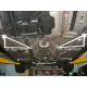 Rozpěry Honda Odyssey 05+ UltraRacing 2x 2-bodová Zadní podélné vzpěry | race-shop.cz