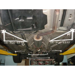 Honda Odyssey 05+ UltraRacing 2x 2-bodová Zadní podélné vzpěry
