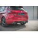 Body kit a vizuální doplňky Zadní difuzor + imitace výfuku Peugeot 308 GT Mk2 Facelift | race-shop.cz