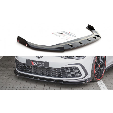 Body kit a vizuální doplňky Přední splitr V.3 Volkswagen Golf 8 GTI | race-shop.cz