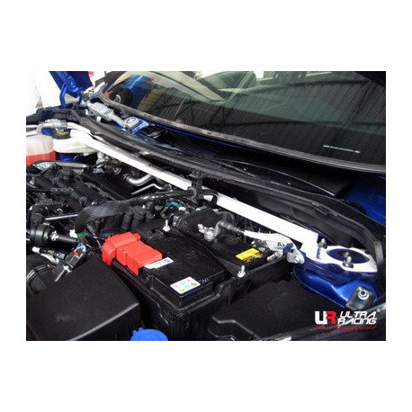 Rozpěry Ford Fiesta MK6 / 7 1.6 08+ UltraRacing Vrchní rozpěra / rozpěrná tyč předních tlumičů | race-shop.cz