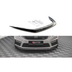 MAXTON DESIGN přední splitter pro Skoda Octavia RS Mk3 Facelift, V1