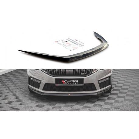 Body kit a vizuální doplňky MAXTON DESIGN přední splitter pro Skoda Octavia RS Mk3 Facelift, V1 | race-shop.cz