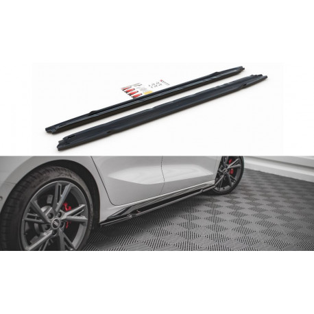 Body kit a vizuální doplňky MAXTON DESIGN difuzory prahů pro Audi S3 / A3 S-Line 8Y | race-shop.cz