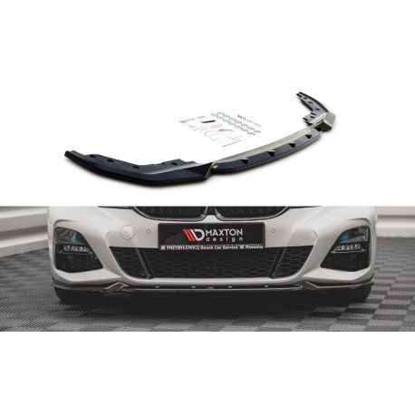 Body kit a vizuální doplňky Přední splitr V.4 BMW 3 G20/G21 M-PAK. | race-shop.cz