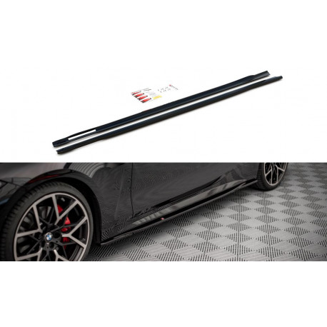Body kit a vizuální doplňky MAXTON DESIGN difuzory prahů pro BMW 4 M-Pack G22, V3 | race-shop.cz