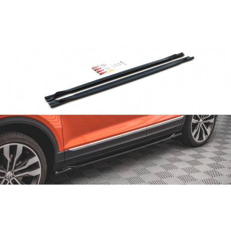 Body kit a vizuální doplňky MAXTON DESIGN difuzory prahů pro Volkswagen T-Roc Mk1 | race-shop.cz