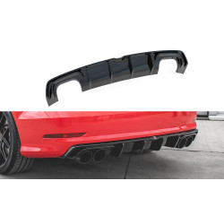 MAXTON DESIGN zadní difuzor pro Audi S3 Sedan 8V