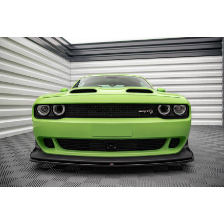 Body kit a vizuální doplňky MAXTON DESIGN přední splitter pro Dodge Challenger SRT Hellcat Mk3 | race-shop.cz