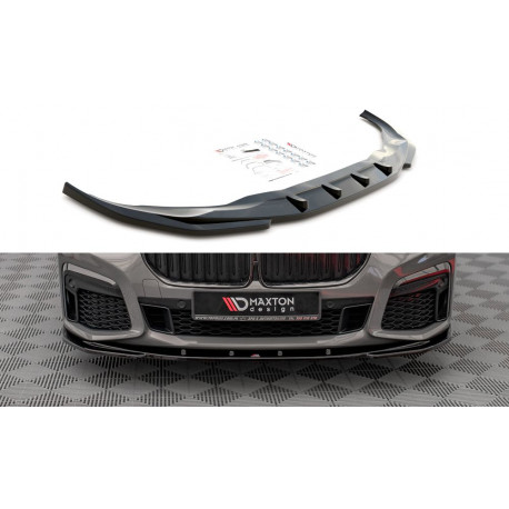 Body kit a vizuální doplňky MAXTON DESIGN přední splitter pro BMW 7 G11 M-Pack Facelift, V1 | race-shop.cz