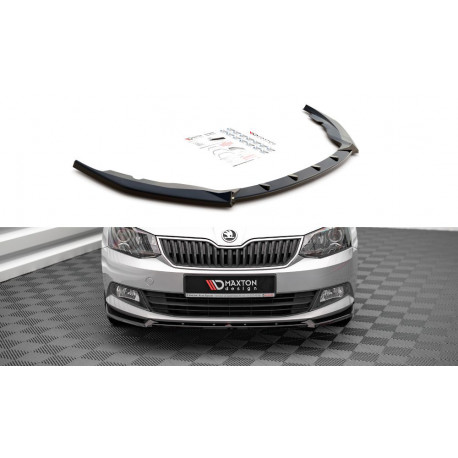 Body kit a vizuální doplňky Přední splitr V.1 Škoda Fabia Mk3 | race-shop.cz