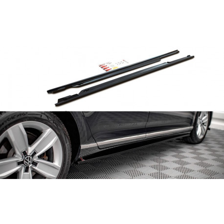 Body kit a vizuální doplňky Splittry prahů Volkswagen Passat B8 Facelift | race-shop.cz