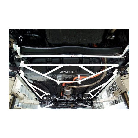 Rozpěry Honda CRZ 10+ UltraRacing 4-bodová Spodní rozpěra zadní nápravy 1568 | race-shop.cz