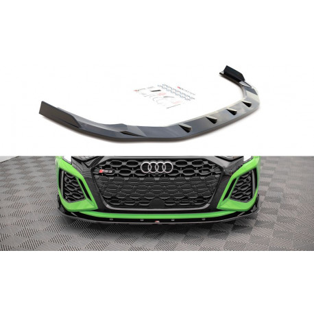 Body kit a vizuální doplňky Přední splitr V.2 Audi RS3 8Y | race-shop.cz