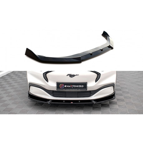 Body kit a vizuální doplňky Přední splitr V.1 Ford Mustang Mach-E Mk1 | race-shop.cz