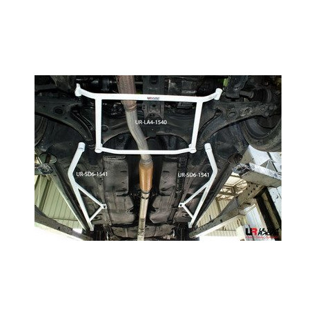 Rozpěry Toyota Carina II 87-92 2.0 Ultra-R Spodní rozpěra "H-Brace" přední podlahy - 4-bodová | race-shop.cz