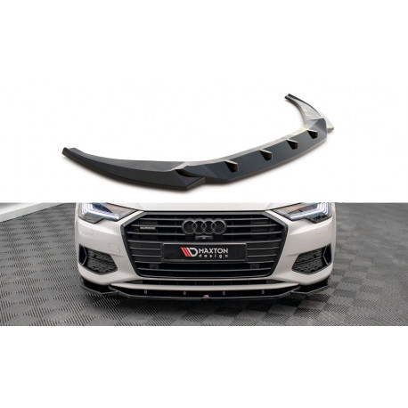 Body kit a vizuální doplňky MAXTON DESIGN přední splitter pro Audi A6 C8, V1 | race-shop.cz