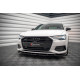 Body kit a vizuální doplňky MAXTON DESIGN přední splitter pro Audi A6 C8, V1 | race-shop.cz