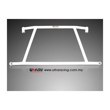 Rozpěry Honda Airwave 05-10 UltraRacing Spodní rozpěra "H-Brace" přední podlahy - 4-bodová | race-shop.cz