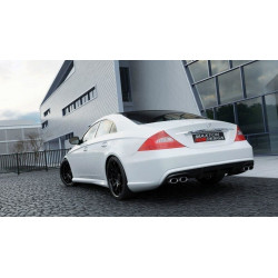 MAXTON DESIGN zadní nárazník pro MERCEDES CLS C219, sklolaminát
