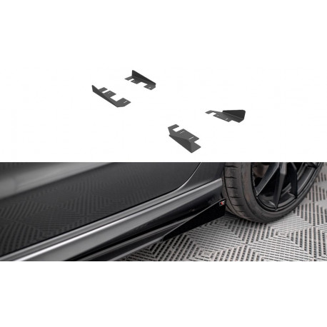 Body kit a vizuální doplňky Boční Splittry Audi S3 Sportback 8V Facelift | race-shop.cz