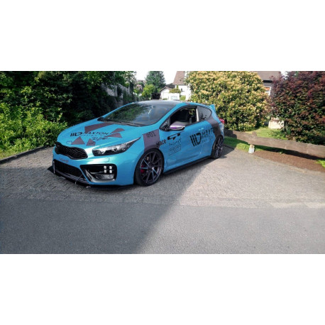 Body kit a vizuální doplňky Splittry prahů Racing KIA CEE`D / PRO CEE`D GT MK2 | race-shop.cz