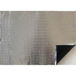 Tlumicí materiál Xdamp Alubutyl plát 50 x 70 x 0,2cm - Samolepicí