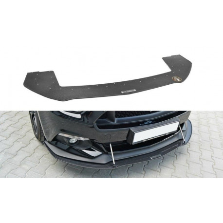 Body kit a vizuální doplňky MAXTON DESIGN přední splitter pro Ford Mustang GT Mk6 | race-shop.cz