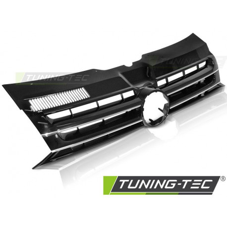 Body kit a vizuální doplňky GRILLE CHROME BLACK pro VW T5 10-15 CARAVELLE MULTIVAN | race-shop.cz