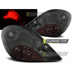 LED ZADNÍ SVĚTLA PEUGEOT 207 3D/5D 05.06-06.09 TMAVÝ LED