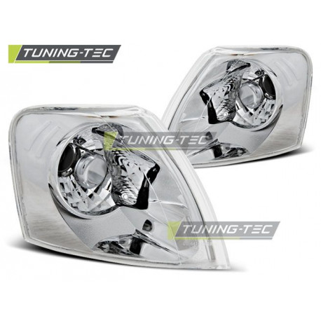 Osvětlení PŘEDNÍ SMĚROVÁ SVĚTLA CHROME pro VW PASSAT B5 11.96-08.00 | race-shop.cz