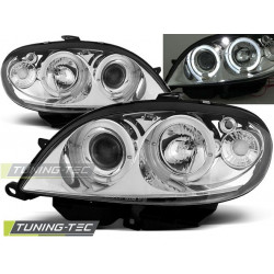 PŘEDNÍ SVĚTLA CITROEN SAXO 09.99-06.03 ANGEL EYES CHROM