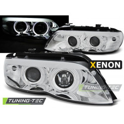 XENON PŘEDNÍ SVĚTLA ANGEL EYES CHROM pro BMW X5 E53 11.03-06