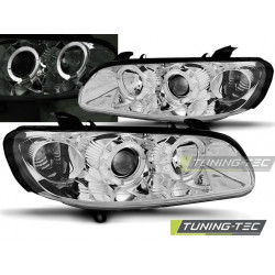 PŘEDNÍ SVĚTLA OPEL OMEGA B 04.94-08.99 ANGEL EYES CHROM