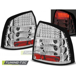 LED ZADNÍ SVĚTLA OPEL ASTRA G 09.97-02.04 3D/5D CHROM LED