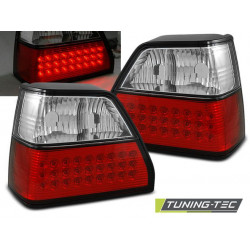 LED ZADNÍ SVĚTLA ČERVENÁ BÍLÁ pro VW GOLF 2 08.83-08.91