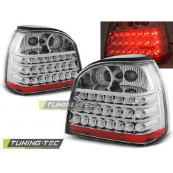 LED ZADNÍ SVĚTLA CHROM pro VW GOLF 3 09.91-08.97