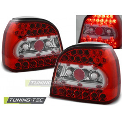 LED ZADNÍ SVĚTLA ČERVENÁ BÍLÁ pro VW GOLF 3 09.91-08.97
