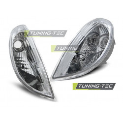PŘEDNÍ SMĚROVÁ SVĚTLA CHROM pro MERCEDES R170 SLK 04.96-04