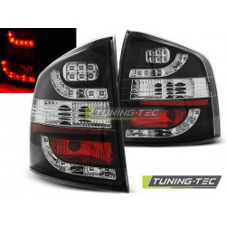 LED ZADNÍ SVĚTLA ČERNÁ pro SKODA OCTAVIA II KOMBI 04-12