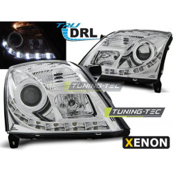 PŘEDNÍ SVĚTLA OPEL VECTRA C 04.02-08.05 TRU DRL CHROM XENON D2S