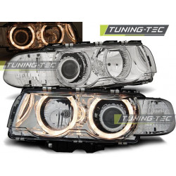 PŘEDNÍ SVĚTLA ANGEL EYES CHROM pro BMW E38 09.98-07.01