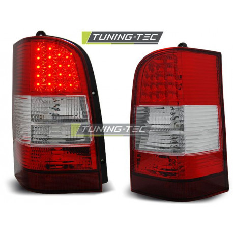 Osvětlení LED ZADNÍ SVĚTLA ČERVENÁ BÍLÁ pro MERCEDES VITO V-KLASA W638 96-03 | race-shop.cz