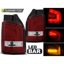 LED BAR ZADNÍ SVĚTLA ČERVENÁ BÍLÁ pro VW T5 04.10-15